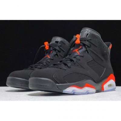 Nike Air Jordan 6 Retro Siyah / Kırmızı Basketbol Ayakkabısı Türkiye - 3UNTQLLR